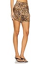 view 2 of 6 The Getaway Short in Lux Leopard