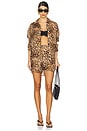 view 5 of 6 The Getaway Short in Lux Leopard