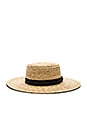 view 3 of 3 Je T'aime Hat in Natural