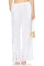 view 1 of 6 Flora Pant in White