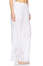 view 2 of 6 Flora Pant in White