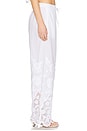 view 3 of 6 Flora Pant in White