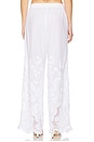 view 4 of 6 Flora Pant in White