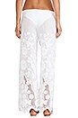 view 3 of 8 PANTALÓN PIERNA RECTA PENELOPE in Broderie White