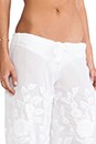 view 5 of 8 PANTALÓN PIERNA RECTA PENELOPE in Broderie White