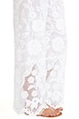 view 7 of 8 PANTALÓN PIERNA RECTA PENELOPE in Broderie White