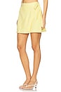 view 2 of 6 Oasis Wrap Skirt in Banana Cream