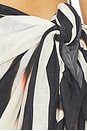 view 6 of 6 Samara Sarong in Shell Stripe