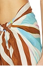 view 6 of 6 Samara Sarong in Coast Colorblock