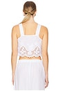 view 3 of 4 Flora Tank in White