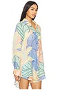 view 3 of 6 Playa Linen Boyfriend Shirt in Retro Jungle