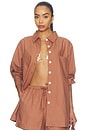 view 1 of 4 CAMISA ABOTONADA NADIA in Brown