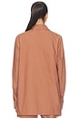 view 3 of 4 CAMISA ABOTONADA NADIA in Brown