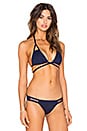 view 2 of 4 HAUT DE MAILLOT DE BAIN SERRA in Esperanza Mesh Navy