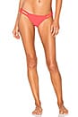 view 1 of 4 Neutra Hipster Bikini Bottom in Fire Coral