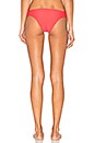 view 3 of 4 Neutra Hipster Bikini Bottom in Fire Coral