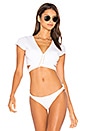 view 1 of 4 Ballerina Bikini Top in White