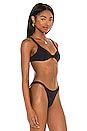 view 2 of 4 Zuri Bralette Bikini Top in Black