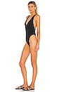 view 3 of 3 Jadon One Piece in Black EcoLux