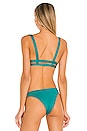 view 3 of 4 HAUT DE MAILLOT DE BAIN NEUTRA in Emerald EcoLux