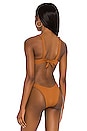 view 3 of 5 Demi Bikini Top in Chai EcoRib