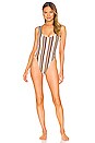 view 2 of 3 Reese One Piece in St Barth Stripe
