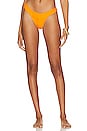 view 1 of 4 Emmi Bikini Bottom in Tangerine SuperRib