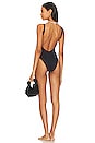 view 1 of 3 Leah Square Neck One Piece in Black