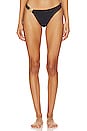 view 1 of 4 Luxe Link Bikini Bottom in Black