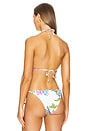 view 3 of 4 Gia Triangle Bikini Top in Summer Bloom