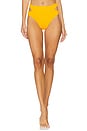 view 1 of 5 Amara High Waist Bikini Bottom in Sunflower