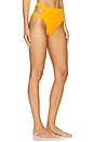 view 2 of 5 Amara High Waist Bikini Bottom in Sunflower