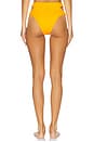 view 3 of 5 Amara High Waist Bikini Bottom in Sunflower