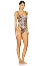 view 2 of 3 Mika One Piece in Leopard