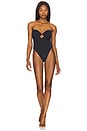view 1 of 4 Mabel Underwear Bandeau One Piece in Black
