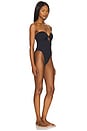 view 3 of 4 Mabel Underwear Bandeau One Piece in Black