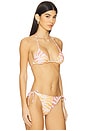 view 2 of 4 Gia Triangle Bikini Top in Gold Coast