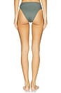 view 4 of 5 Lolita Bikini Bottom in Sea Green Eco Rib in Sea Green Ecorib