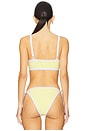 view 3 of 4 Poppy Bralette Top in Banana Cream