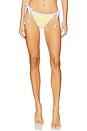 view 1 of 4 Stella Tie Side Bikini Bottom in Banana Cream