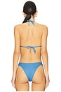 view 3 of 4 Cosmo Bikini Top in Chambray