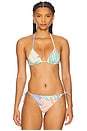 view 1 of 4 Gia Triangle Bikini Top in Retro Jungle