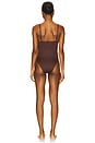 view 3 of 4 Jenna One Piece Swimsuit in Cocoa