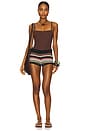 view 4 of 4 Jenna One Piece Swimsuit in Cocoa