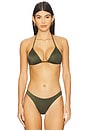 view 1 of 4 HAUT DE MAILLOT DE BAIN GIA in Olive