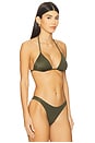 view 2 of 4 HAUT DE MAILLOT DE BAIN GIA in Olive
