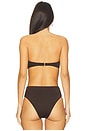 view 3 of 4 HAUT DE MAILLOT DE BAIN NALA in Deep Earth