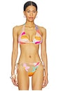 view 1 of 4 TOP BIKINI MILANA in In Bloom Colorblock
