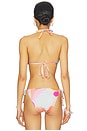 view 3 of 4 TOP BIKINI MILANA in In Bloom Colorblock