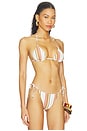 view 2 of 4 TOP BIKINI GIA in Sand Dunes Stripe